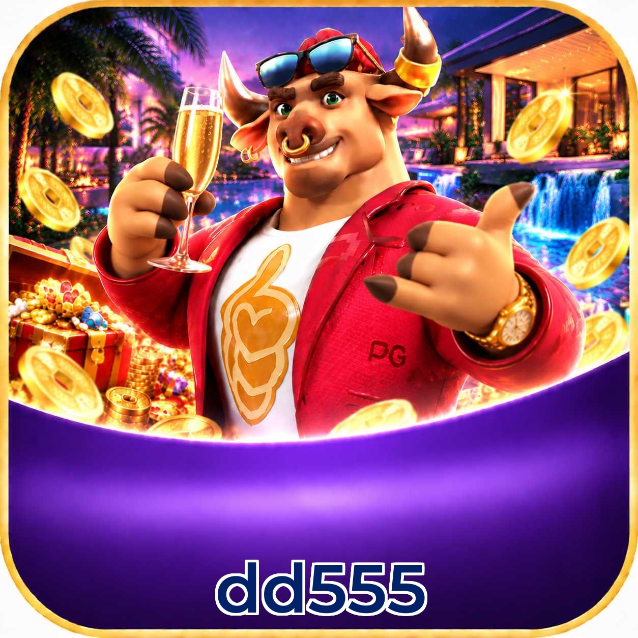 dd555 licenciado com transparência e jogo responsável